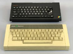 HOME COMPUTERS - Sinclair ZX Spectrum Plus and an Acorn Electron console