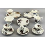 ROYAL ALBERT TEAWARE ASSORTMENT - to include Old Country Roses duet set, ETC