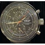 VOSTOK EUROPE PERPETUAL CALENDAR 110/3000 WRISTWATCH - with leather strap, in original packing case