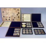 WINDSOR MINT COINS COLLECTION HISTORY OF THE MONARCHY/KINGS & QUEENS - to include a presentation