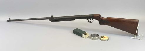 BSA VINTAGE .17 AIR RIFLE with a tin of pellets