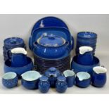 DENBY MIDNIGHT & SIMILAR TABLE & COOK WARE - approximately 53 pieces