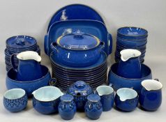 DENBY MIDNIGHT & SIMILAR TABLE & COOK WARE - approximately 53 pieces