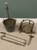 VINTAGE GARDEN ITEMS - to include the Four Oaks galvanised garden sprayer, others and a child's