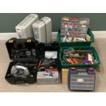 TOOLS & APPLIANCES - to include Pro 1400 Circular Saw, 500 W Power Plane, other cased hand tools and