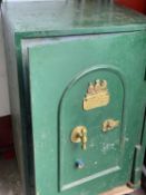 VINTAGE SAFE - John Port, Mill Street, Manchester, 71cms H, 51cms W, 54cms D (with key)