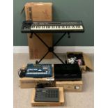 MUSICAL EQUIPMENT - to include Ensoniq Electronic Keyboard, Yamaha RM1X Sequence Remixer, a Roland