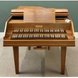 SABATHIL HARPSICHORD - TWO 8Ft & ONE 4Ft CHOIR metal framed, made in Canada 1963 labelled Opus 1178,