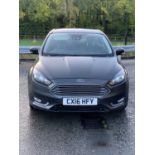 FORD FOCUS TITANIUM 5 DOOR HATCHBACK CAR - registration number CX16 HFY, petrol, 999cc, grey,