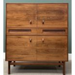 MACINTOSH ROSEWOOD MID-CENTURY BUFFET SIDEBOARD, 129cms H, 112cms W, 46cms D