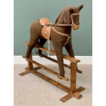 CHILD'S ROCKING HORSE - by Mamas & Papas, 122cms H, 125cms W, 47cms D