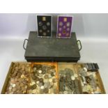 PRE-1947 UK SILVER/PART SILVER COINS and a further larger quantity of vintage and current coinage,