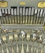 VINERS CANTEEN OF SILVER PLATED CUTLERY - 60 piece to serve eight persons