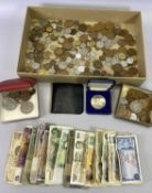 VINTAGE & LATER BRITISH & CONTINENTAL COINAGE, commemorative crowns and bank notes, ETC, 23