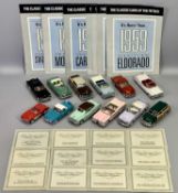 DIECAST VEHICLES - Franklin Mint Classic Cars of the 50s Collection (12) with certificates