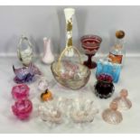 ART & FANCY GLASS ASSORTMENT - to include Venetian