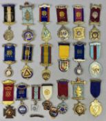 ROYAL ANTEDILUVIAN ORDER OF BUFFALOES & MASONIC JEWELS - 19 and 2 respectively, to include 11