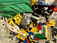 LEGO - a large quantity of bricks and other accessories with plans