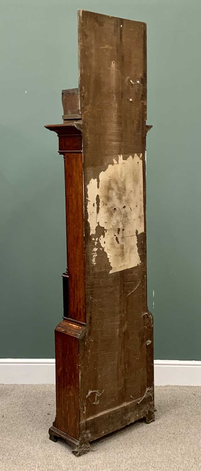 CIRCA 1830 LONGCASE CLOCK - oak and mahogany, enamelled dial by J N Smith, Leek, having Roman - Image 10 of 10
