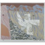 MARTYN JONES limited edition (7/11) lithograph - abstract, signed and dated '90, 39 x 49cmsComments: