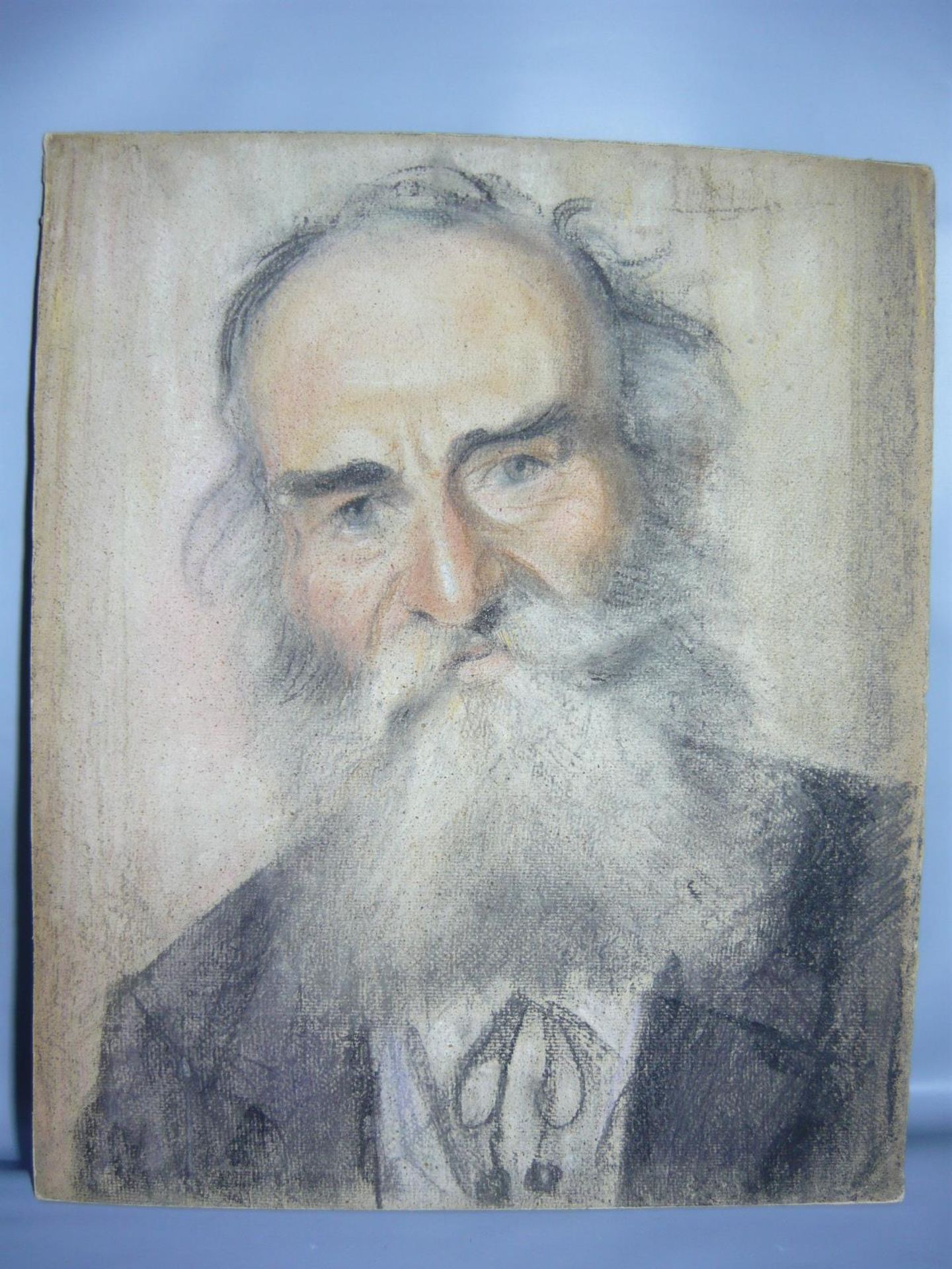Robert Büchtger (*1862 St. Petersburg, Russland-1951 München) Porträt eines gutaussehenden älteren