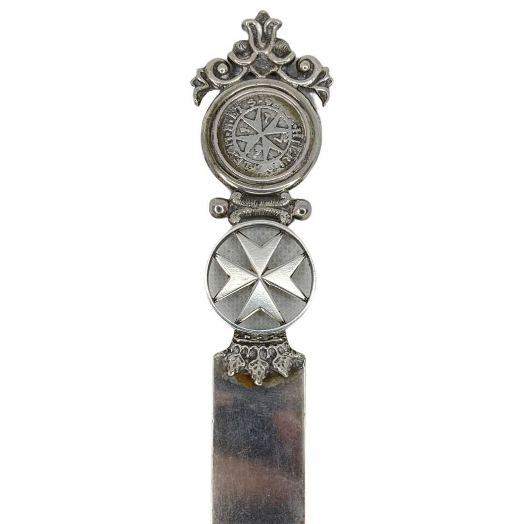 Maltese Silver Letter Opener. 50 g. - Image 2 of 2