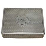 Small Silver Snuff Box. 19 g. Birmingham 1847, Edward Smith