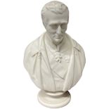 Count D'Orsay, a Copeland Parian bust of Wellington 1852