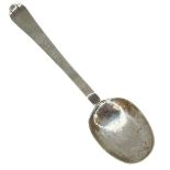 Early Silver Provincial Miniature Trefid Spoon. 6 g. c. 1690
