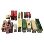 18 Assorted Model Buses and Coaches - Various Makes