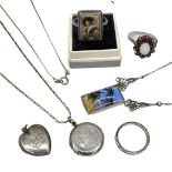Mixed Lot of Silver Jewellery, 28.8g