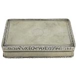 Silver Snuff Box. 134 g. London 1843, Elizabeth Eaton