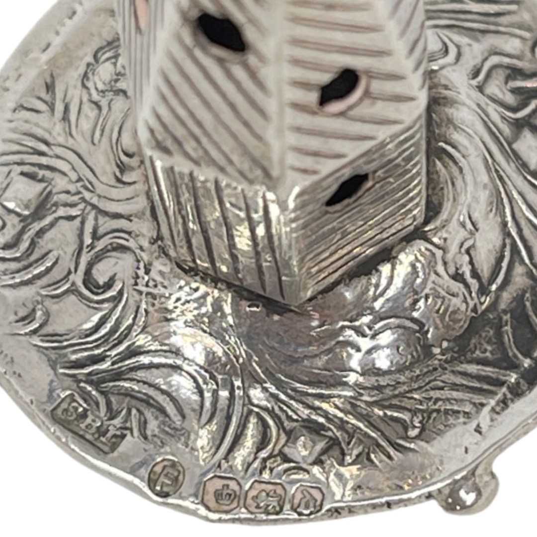 Novelty Silver Windmill. 13 g. Sheffield Import 1896, Samuel Boyce Landeck - Image 3 of 3