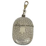 Victorian Silver Vesta Case, 29g