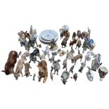 Large quantity of assorted ceramics - Donkey interest