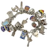 Silver Charm Bracelet