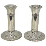 Pair of Silver Candlesticks. Birmingham 1919, Boots Pure Drug Company