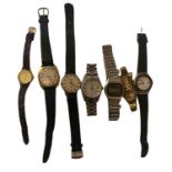 A selection on mainly men's wristwatches