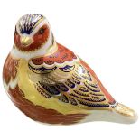 Royal Crown Derby Chaffinch Paperweight