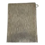 Italian Silver Spring Card Holder