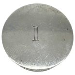 Silver Screwtop Pillbox. 17 g. Birmingham 1961