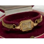 A Mid 20th Century Gold Dress Watch, Tudor
