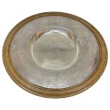 Scottish Silver Church Collection Dish. 236 g. Edinburgh 1963, WK