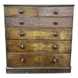 Late 19th/Early 20th Century Large Chest of Drawers 2 over 4.