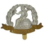 The Norfolk Regiment Military Cap Badge