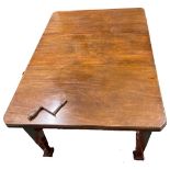 Victorian Mahogany Wind Out Dining Table