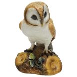 Royal Crown Derby Porcelain Barn Owl