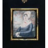 FOLLOWER OF HENRY RAEBURN, RA RSA FRSE (BRITISH, 1756-1823) "Margaret Boswell of Auchinleck"