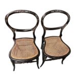 Pair of 20th Century Chinoiserie Bedroom Chairs