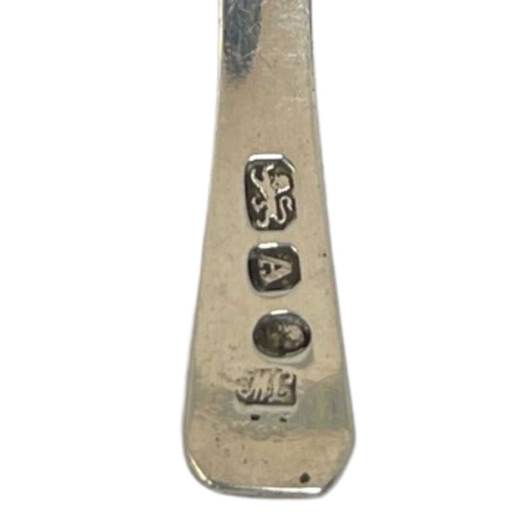 Georgian Silver Caddy Spoon. London 1796, Thomas Wallis II - Image 3 of 3
